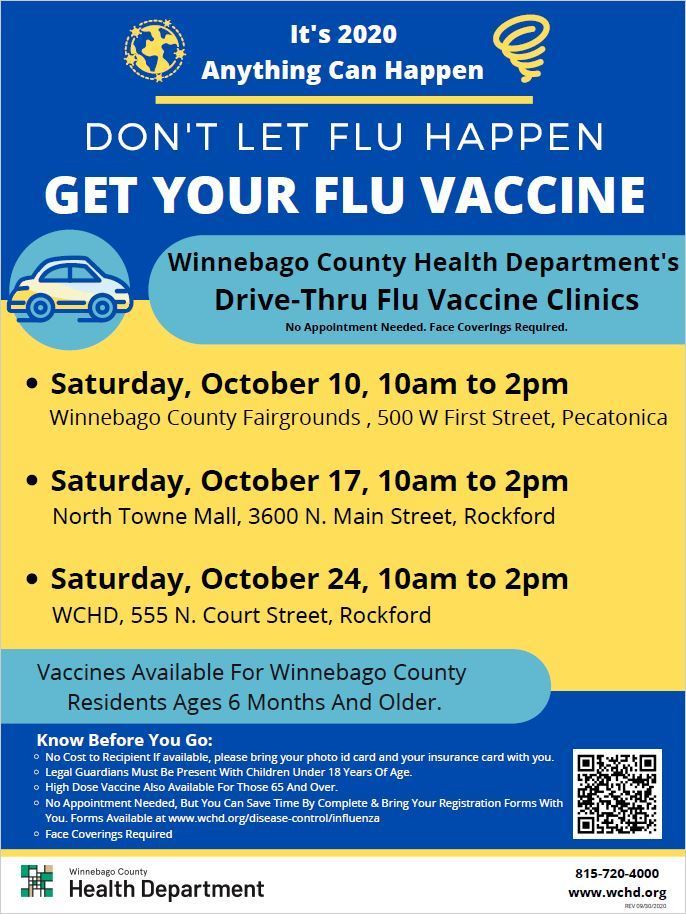 Drive-Thru Flu Vaccine | Pecatonica CUSD 321