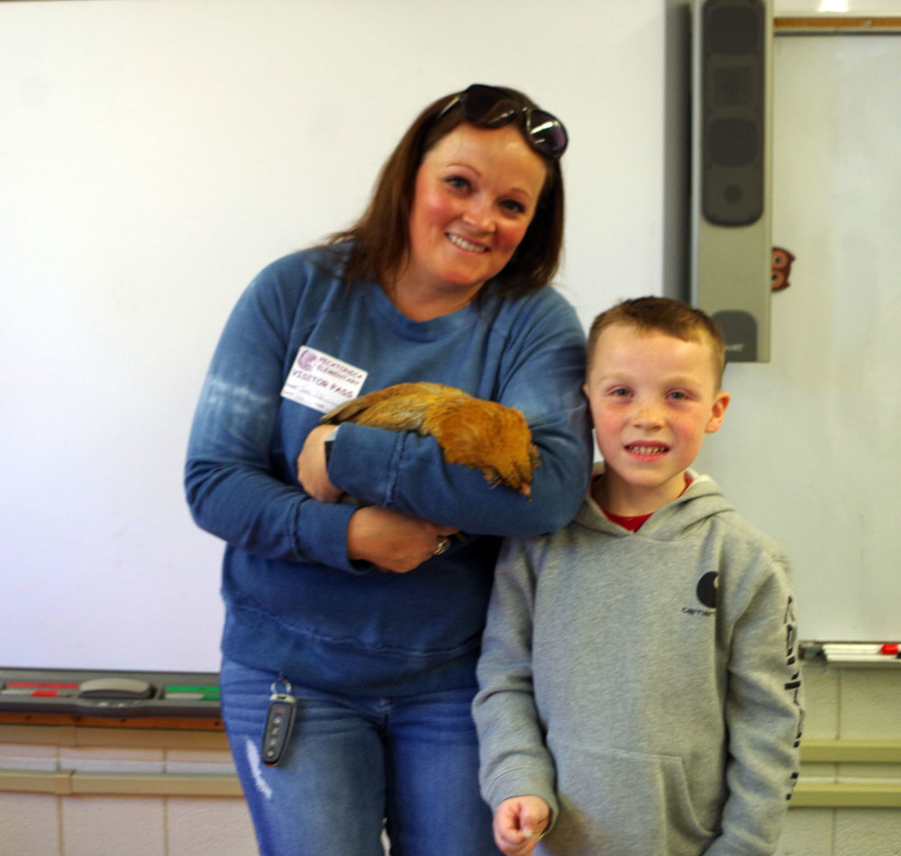 Chicks & Salsa Children’s Book Inspires A Chicken To Visit 1st Grade