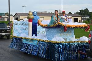 Pecatonica Elementary Staff on (Car) Parade!!