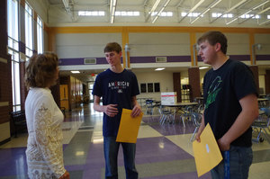 Special Recognitions for Pecatonica Seniors Travis Jacobs and Dan Daly
