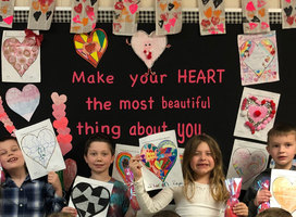PES Heart Coloring contest Winners