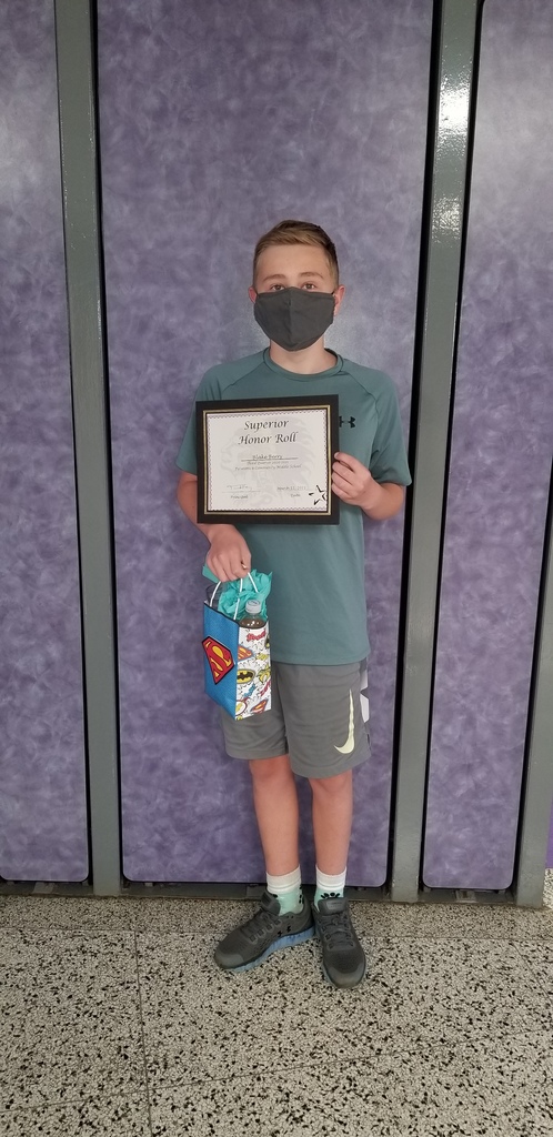 PCMS 3rd Quarter Superior Honor Roll