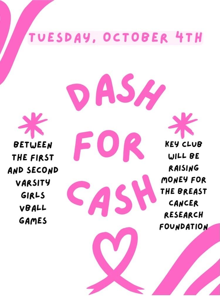 pink out dash for cash